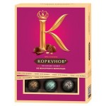 Набор конфет А.Коркунов из молочного шоколада с фундуком грецким орехом со вкусом кленового сиропа, 110 г (kastd)