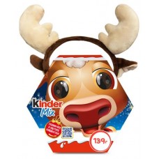 Подарочный набор Kinder Mix с игрушкой Рожки оленя, 167 г (kastd) в магазинах Ашан