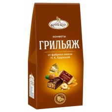 Конфеты Фабрика имени Крупской Грильяж, 146 г (kastd) в магазинах Ашан