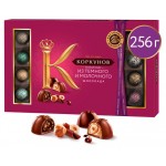 Набор конфет Коркунов из темного и молочного шоколада, 256 г (kastd)