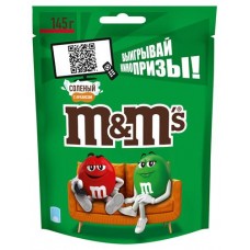 Драже M&M's соленый арахис, 145 г (kastd) в магазинах Ашан