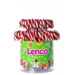 Карамель Lenco Трость вкус клубники Новый Год, 28 г (kastd)