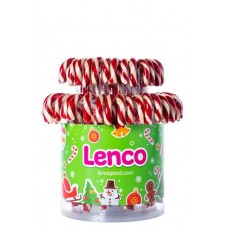 Карамель Lenco Трость вкус клубники Новый Год, 28 г (kastd) в магазинах Ашан