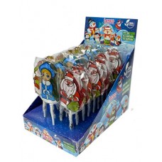 Карамель Lenco Микс Снегурочка Дед Мороз Снеговик Ė1, 17 г (kastd) в магазинах Ашан