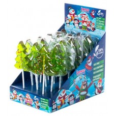 Карамель Lenco Елочка в обсыпке со вкусом яблока, 17 г (kastd) в магазинах Ашан