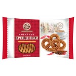 Печенье Хлебный Спас Крендельки Имбирные с корицей и тростниковым сахаром, 320 г (kastd)