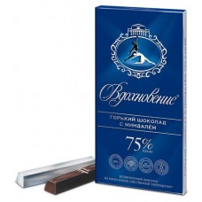 Шоколад Вдохновение Элитный горький с миндалем 75%, 100 г (kastd) в магазинах Ашан