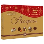 Конфеты шоколадные Фабрика имени Крупской Ассорти, 249 г (kastd)