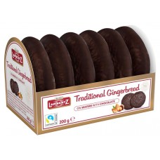 Пряники Lambertz на тонкой вафле в шоколаде с орехами, 200 г (kastd) в магазинах Ашан