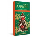 Шоколад горький АПРИОРИ с миндалем и клюквой, 100 г (kastd)