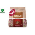 Шоколад молочный АШАН Красная птица с печеньем, 400 г (kastd)