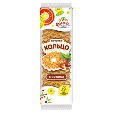 Печенье Дымка Кольцо с орехом, 225 г (kastd) в магазинах Ашан