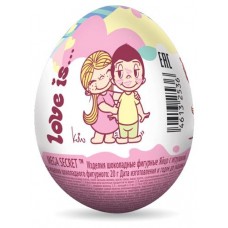 Яйцо шоколадное Love Is с игрушкой, 20 г (kastd) в магазинах Ашан