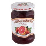 Варенье Царская ягода из клубники с грейпфрутом, 360 г (kastd)