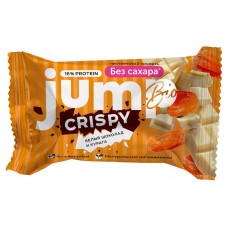 Конфета протеиновая JUMP Crispy белый шоколад и курага, 30 г (kastd) в магазинах Ашан