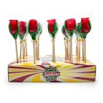 Карамель леденцовая РусКонфета Розочка со вкусом брусники, 50 г (kastd)