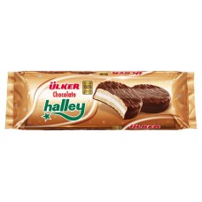 Печенье-сэндвич Ulker Halley с маршмеллоу в шоколаде, 224 г (kastd) в магазинах Ашан