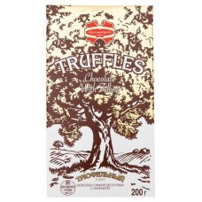 Шоколад горький Коммунарка Трюфельный элит десертный с начинкой, 200 г (kastd) в магазинах Ашан