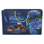 Конфеты шоколадные A.&A. Demidoff Ассорти в темном шоколаде с начинками трюфельный крем миндальный крем мокко, 284 г (kastd)