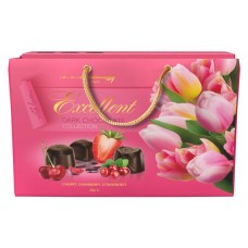 Конфеты шоколадные A.&A. Demidoff Ассорти в темном шоколаде с фруктовыми начинками, 284 г (kastd) в магазинах Ашан