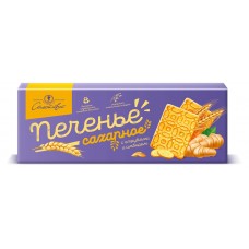Печенье сахарное Самойловское Имбирь, 412 г (kastd) в магазинах Ашан