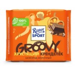 Шоколад молочный Ritter Sport Хрустящий кренделек, 100 г (kastd)