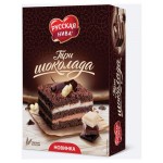 Торт Русская Нива Три шоколада бисквитный, 400 г (kastd)
