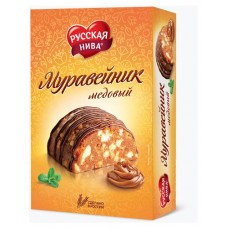 Торт Русская Нива Муравейник медовый, 340 г (kastd) в магазинах Ашан