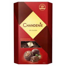 Конфеты из молочного шоколада Chandenie микс 2х вкусов начинка из молочного шоколада и ореховая начинка, 160 г (kastd) в магазинах Ашан
