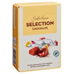 Конфеты шоколадные Jakobsen ассорти Selection со вкусами марципана ириса клубники, 125 г (kastd)