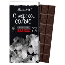 Шоколад горький Лакомства для здоровья с морской солью, 60 г (kastd) в магазинах Ашан