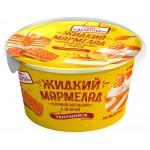 Мармелад жидкий Кафе десертье со вкусом сочный апельсин с цедрой, 150 г (kastd)