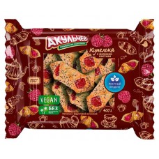 Печенье сдобное Акульчев Купелька с малиной, 400 г (kastd) в магазинах Ашан