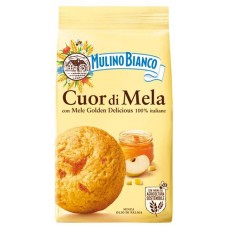 Печенье Mulino Bianco Cuor Di Mela сдобное с яблочной начинкой, 250 г (kastd) в магазинах Ашан
