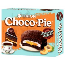 Пирожное бисквитное Orion Choco Pie Vienna Cake в глазури, 360 г (kastd) в магазинах Ашан