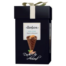 Конфеты Sorbon Мини-рожок хрустящий миндаль и воздушные зерна, 200 г (kastd) в магазинах Ашан