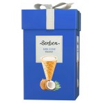 Конфеты Sorbon Мини-рожок хрустящий Кокос и воздушные зерна, 200 г (kastd)