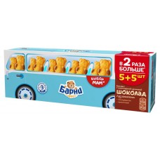 Пирожное бисквитное Медвежонок Барни с шоколадной начинкой, 300 г (kastd) в магазинах Ашан