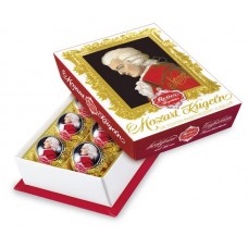 Конфеты Reber из горького шоколада с марципановой начинкой, 120 г (kastd) в магазинах Ашан