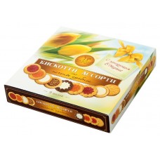 Печенье сдобное Бискотти Ассорти, 345 г (kastd) в магазинах Ашан