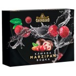 Конфеты GRONDARD Марципановые с кусочками клюквы и водкой, 98 г (kastd)
