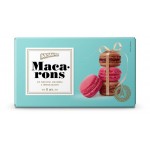 Пирожные миндальные Акульчев Макарон со вкусом малины и шоколада, 96 г (kastd)