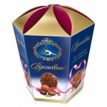 Конфеты Вдохновение со вкусом грецкого ореха и хрустящим шариком, 155 г (kastd)