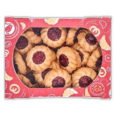 Печенье сдобное АШАН Красная птица Курабье, 500 г (kastd) в магазинах Ашан