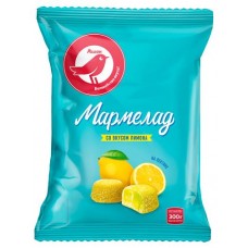 Мармелад АШАН Красная птица Лимон, 300 г (kastd) в магазинах Ашан