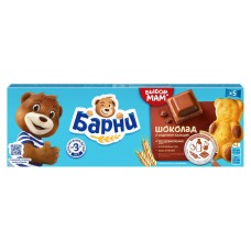 Пирожное Медвежонок Барни бисквитное с шоколадной начинкой, 150 г (kastd) в магазинах Ашан