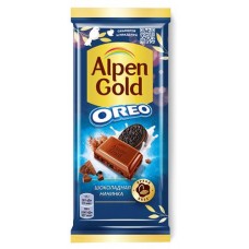 Шоколад Alpen Gold С шоколадной начинкой и кусочками печенья, 90 г (kastd) в магазинах Ашан