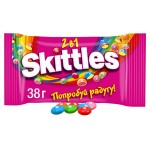 Конфеты жевательные Skittles 2в1, 38 г (kastd)
