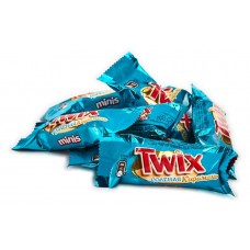 Конфеты шоколадные TWIX minis соленая карамель, вес (kastd) в магазинах Ашан