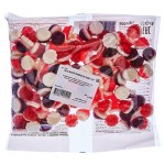 Мармелад жевательный KDV Mayama с желейной начинкой со вкусом черники и малины со сливками, вес (kastd)